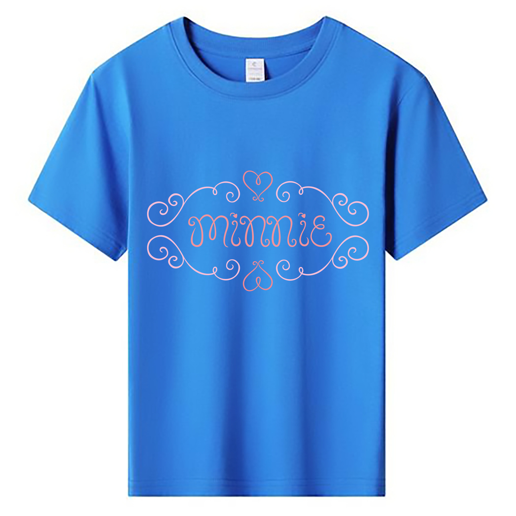 ミッキーマウス Mickey Mouse 綿100％キッズTシャツ（フロントプリント）